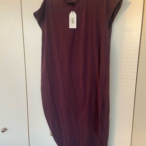Elegant Purple Women's Dress